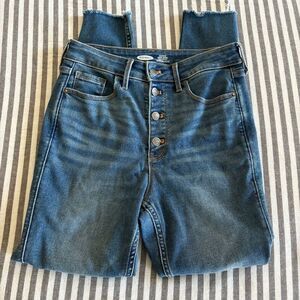 Old Navy High-Waisted Rockstar Super-Skinny Jeans Size 4